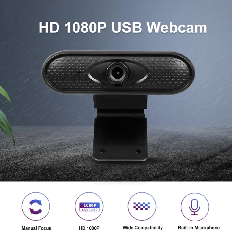 Hot Sale 1080P Webcam HD 2MP Drive Free USB Web Camera for Video Confrence