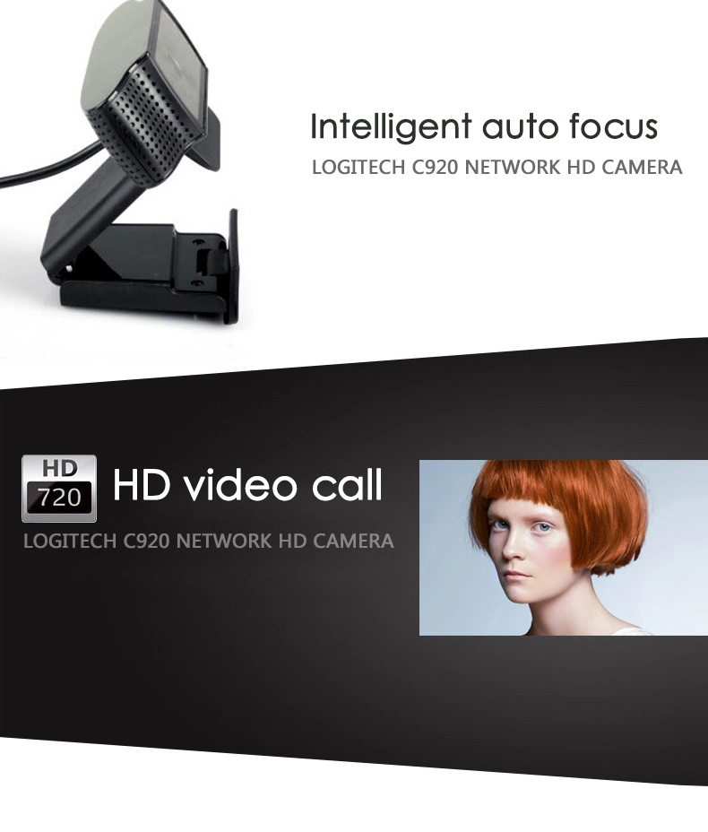 Webcam C920 1080P Full HD PC Webcam for Laptop