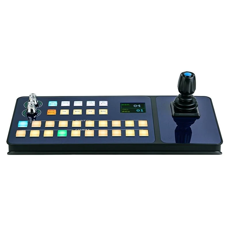 Cheap PTZ IP 4D Joystick Keyboard Controller with RS232 RS422 Control for Video Conference Camera